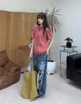 Lark Dyed Canvas Tote Bag
