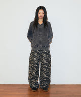 TIGER CAMO WIDE PANTS