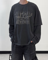 カウンティレイヤードロングスリーブTシャツ