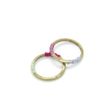 [CCNMADE] Matching Ring_Type02 (Pink+Silver)