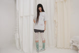 MINI DOT LOOSE KNEESOCKS / MINT