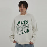 MLTSライングラフィックニット