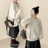 Sewing Dotom Balloon Fit Round Knit