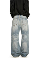 Whisker Wash Jeans
