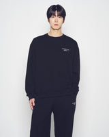 25FW BASIC LOGO NAPPING ZURRY PANTS BLACK