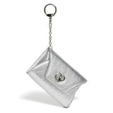 ハートロックキーリングマルチポーチカードウォレット Silver