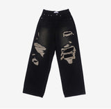 (Unisex) Letian vintage denim pants
