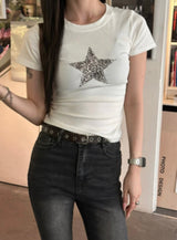 レオスタースリムハーフTシャツ