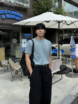 Log bookle round knitwear