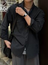 Cowhide metal watch