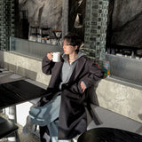 Nice open robe long coat