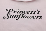 プリンセスサンフラワーレタリングTシャツ
