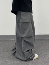 slacks cargo balloon pants