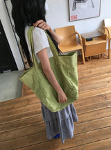 Kae Vintage Washing Big Shoulder Bag