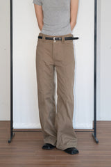 Stitch Two Button Pants (Khaki/3size)