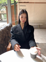 premium bokash wool jacket