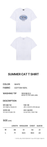 ドルフィンキャットTシャツ