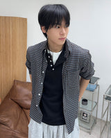 Tied Crop Check Shirt