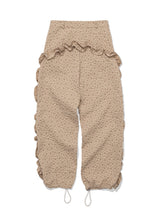 FLOWER RUFFLE PANTS(BEIGE)