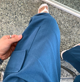Maret Ice Linen Cargo Banding Wide Pants