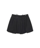 Women's バルーンミニスカート Black