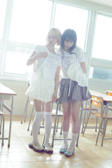 frill balloon skirt(grey)