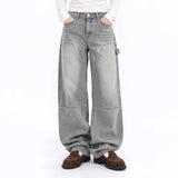BTB : CURVE PANEL JEANS [GRAY CORE]