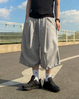 Flow sweat bermuda trousers