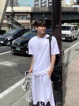 [WHAT A LOOK MADE] シグネチャーレイヤードハーフスリーブ