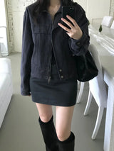 Luca Washed Cotton Jacket (2 colors)