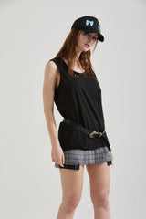 DRILL SLEEVELESS TOP