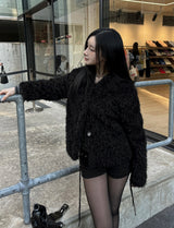 Bambi Fluffy Fur Jacket