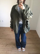 Leopard Denim Pants (1color)