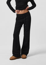 [B-BASIC] Mid-Sweat Low-Waist Bootcut Elastic Pants (2 SIZE)