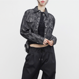 Leehen denim crop jacket
