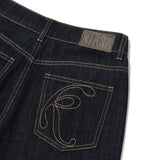 KIRSH PLAIN COOL STRAIGHT FIT DENIM PANTS - INDIGO BLUE 