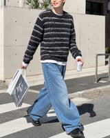 (UNISEX) メロニー ブラッシュ ニット