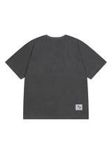 RORA SMALL LOGO PIGMENT HALF T UNISEX (3COLOR)