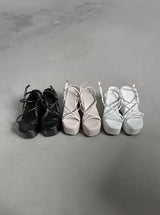 1206 Strap Platform Sole Sandals (10cm)