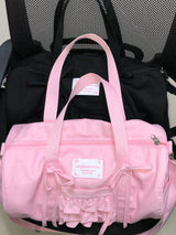 ribbon duffle bag (2 type)
