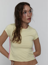 Lace Baby T-Shirts_Yellow