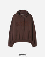 Shift patch embroidery hoodie