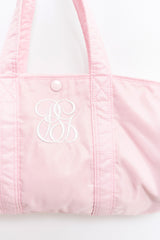 スポーツロゴ バレリーナバッグ Pink