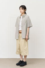 Lee Checekd Half Shirt