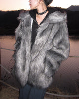 Wild fur jacket
