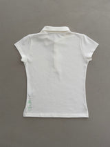 ダンシングオーキッド スタンダード スリムフィット PK Tシャツ (ivory) 2サイズ