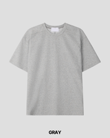 デロショルダーシームショートスリーブTシャツ