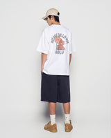 26SS べアドール ハグ ブラウン ラインフレンズショートスリーブTシャツ