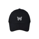 MINI BUTTERFLY BLINK BALL CAP_CHARCOAL BLACK