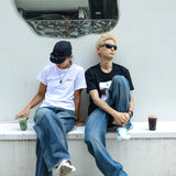 Ringer Tee Black
